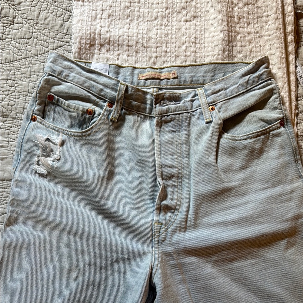 Levi’s Ribcage Straight Ankle, Sz 29